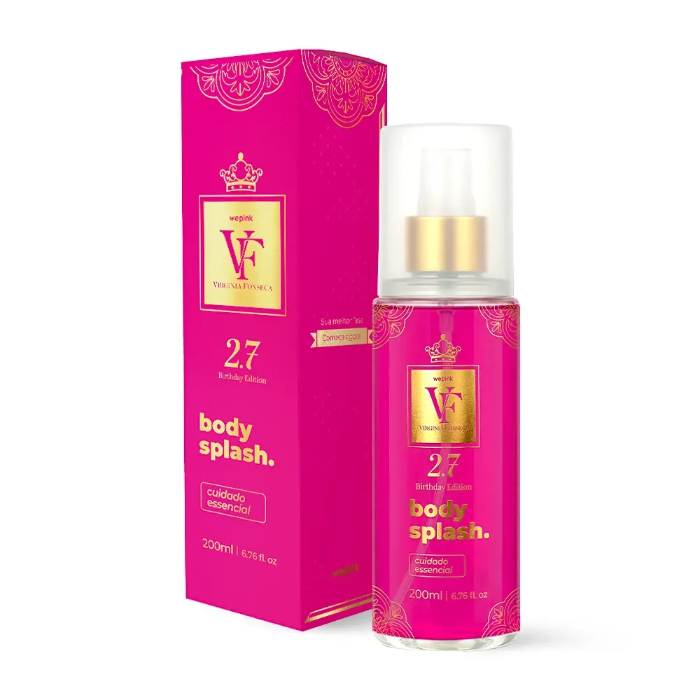 Wepink VF 2.7 Birthday Edition Body Splash Desodorante Colônia 200ml