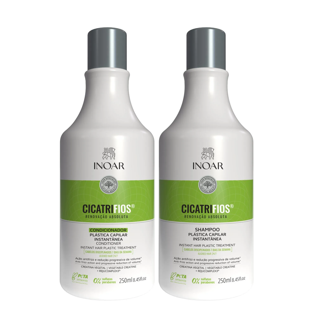 Inoar Cicatrifios Renovacao Absoluta Kit Shampoo + Condicionador 250ml