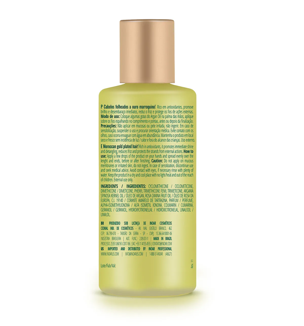 Inoar Argan Oil System Oleo de Tratamento 60ml