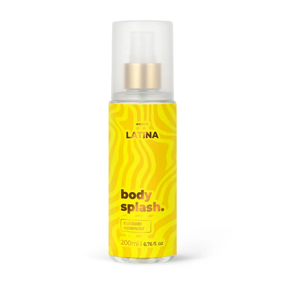 Wepink Latina Body Splash Desodorante Colônia Tropical Floral Frasco Completo 200ml