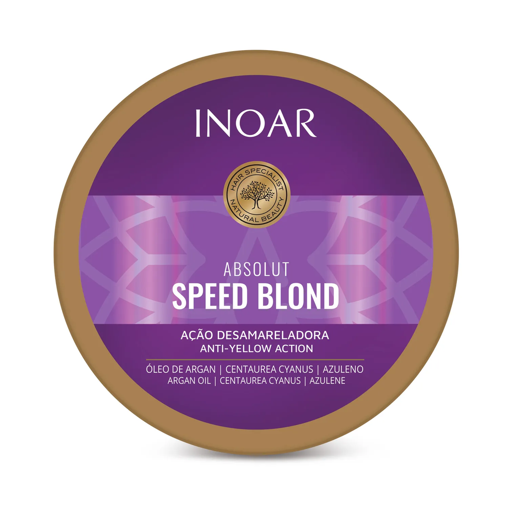 Inoar Absolut Speed Blond Mascara Matizadora Desamareladora 250g