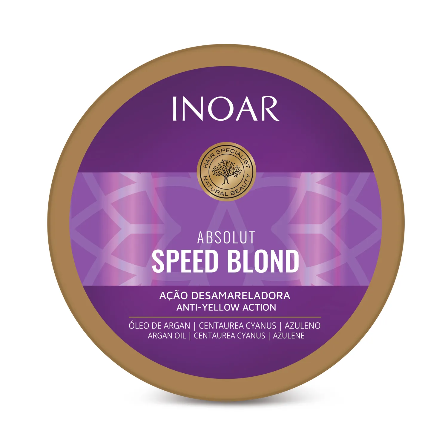 Inoar Absolut Speed Blond Mascara Matizadora Desamareladora 250g