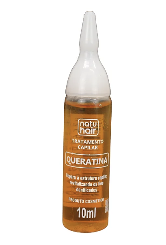 NatuHair Ampola de Tratamento Capilar Queratina 10ml