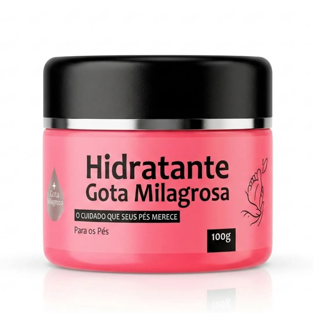 Natty Vida Gota Milagrosa Hidratante para Pés 100g