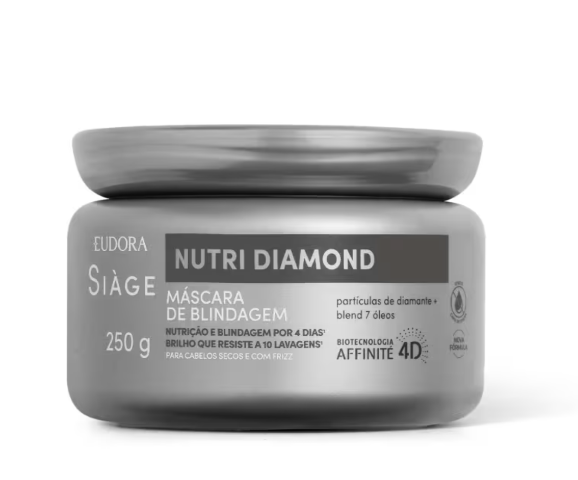 Eudora Siaàge Nutri Diamond Máscara de Blindagem 250g