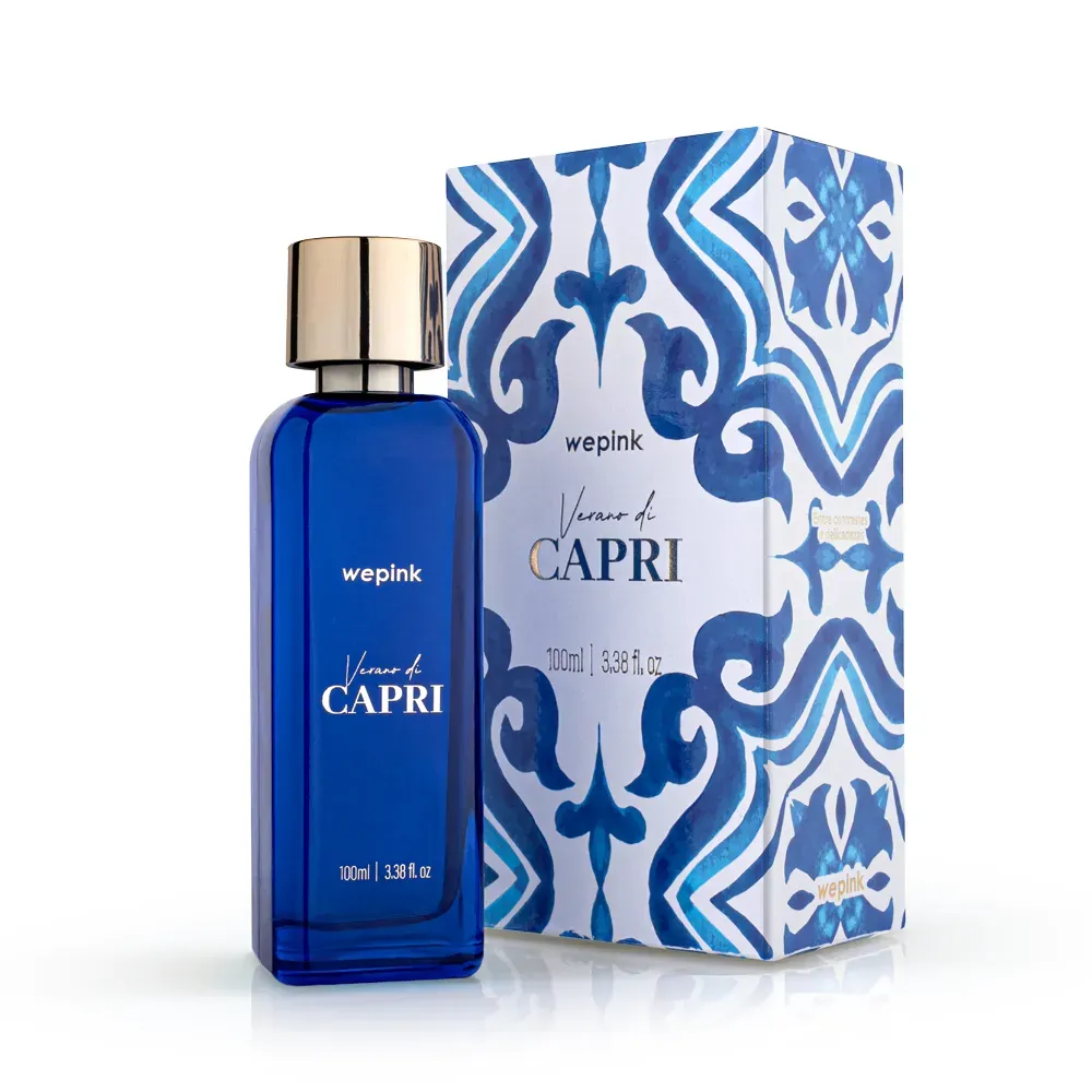 Wepink Verano di Capri Desodorante Colônia Feminina Perfume Floral Frutal Frescor 100ml