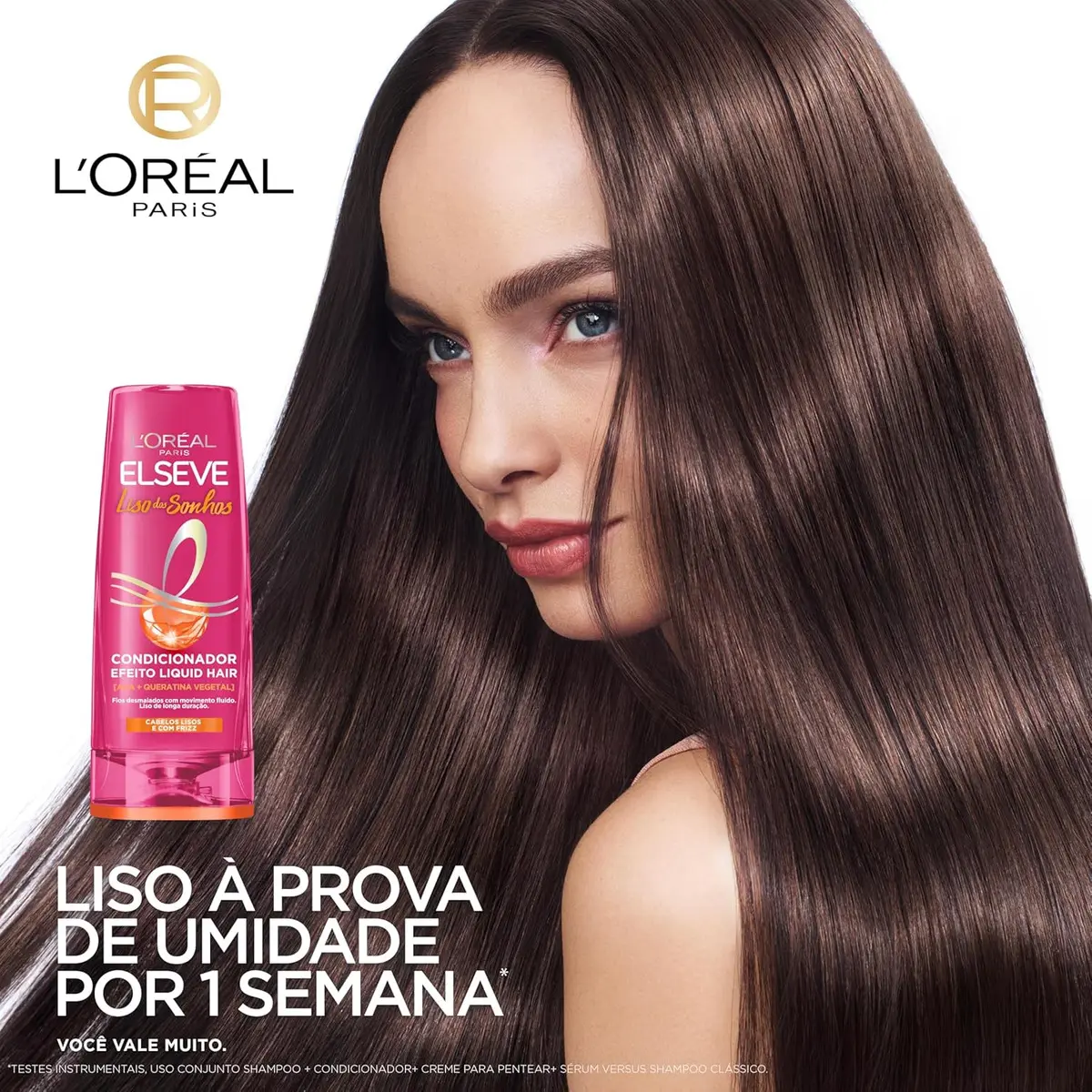 Condicionador Elseve Liso dos Sonhos Efeito Liquid Hair 200ml