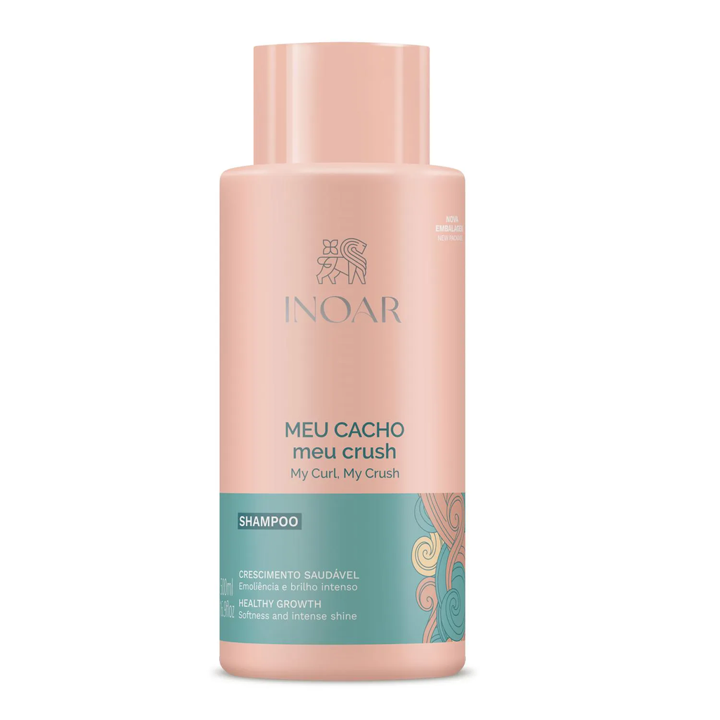 Inoar Meu Cacho Meu Crush Shampoo Crescimento Saudavel 300ml
