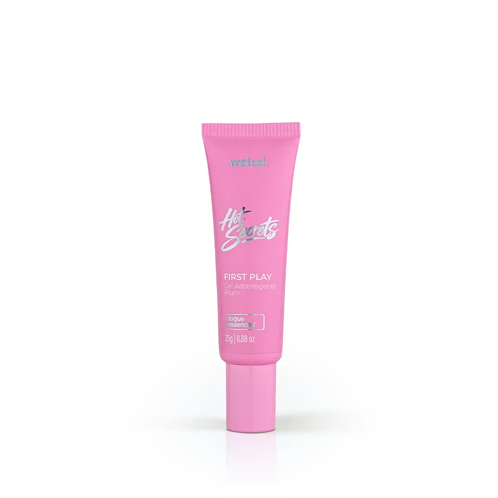 Bisnaga do Gel Adstringente First Play Plum Hot Secrets Wehot 25g