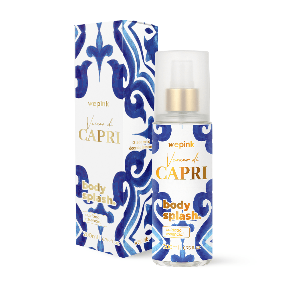 Wepink Verano di Capri Body Splash Desodorante Colônia Frasco Completo 200ml