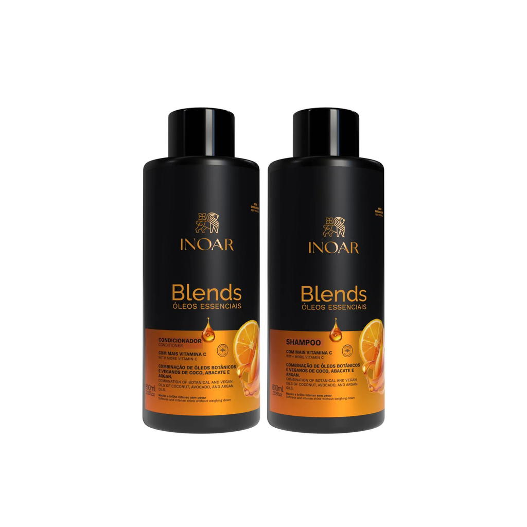 Inoar Blends Oleos Essenciais Kit Shampoo + Condicionador 800ml