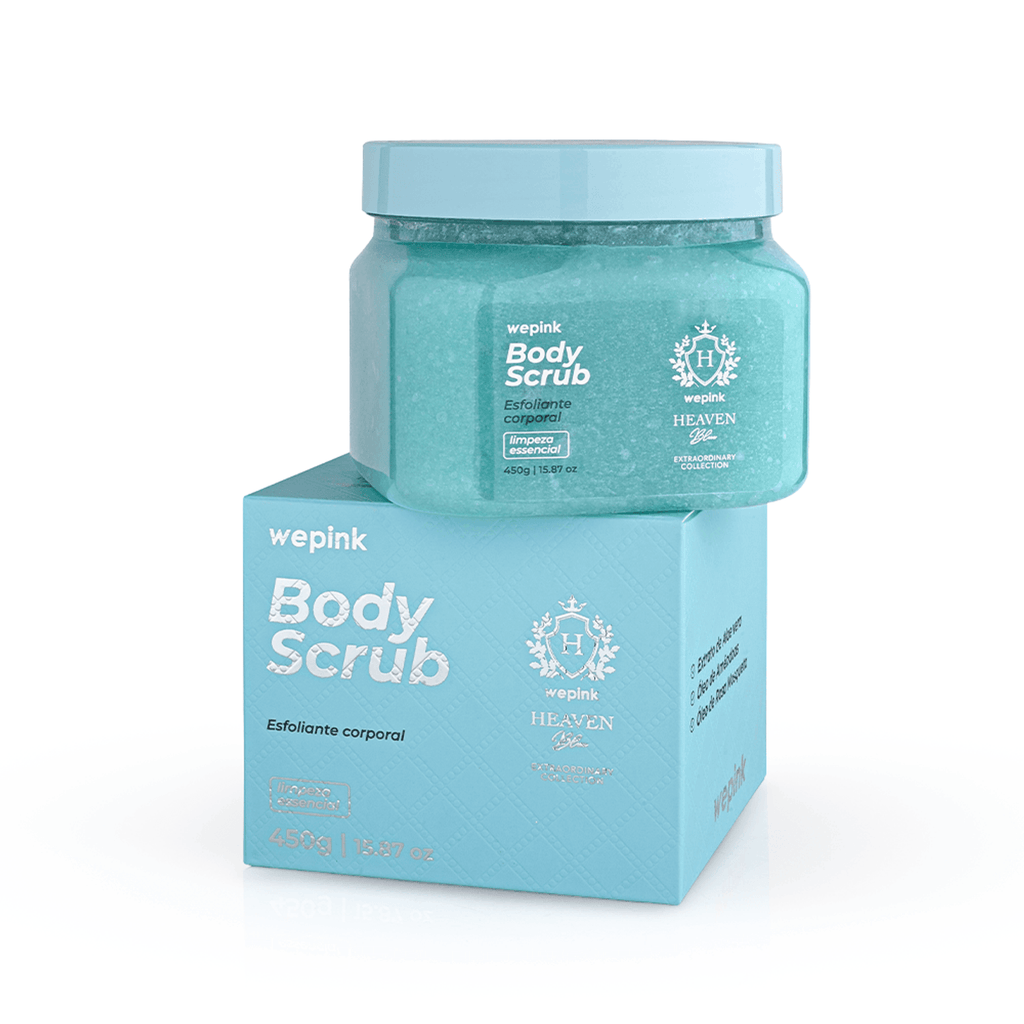 Wepink Heaven Blue Body Scrub Esfoliante Corporal 450g