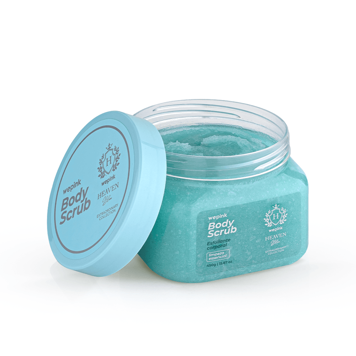 Wepink Heaven Blue Body Scrub Esfoliante Corporal 450g foto 3
