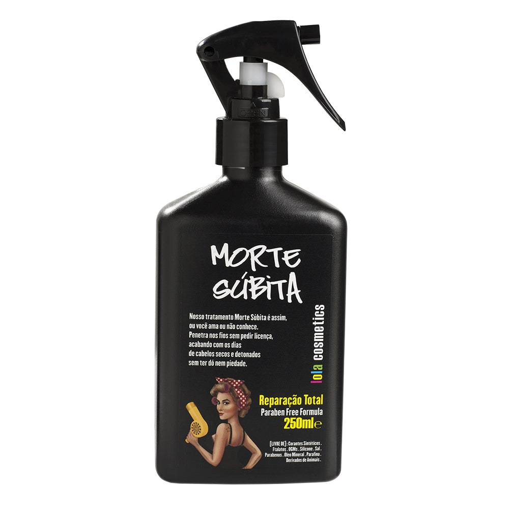 Lola Cosmetics Morte Subita Spray Hidratante Reparacao Total Cabelos Danificados 250ml