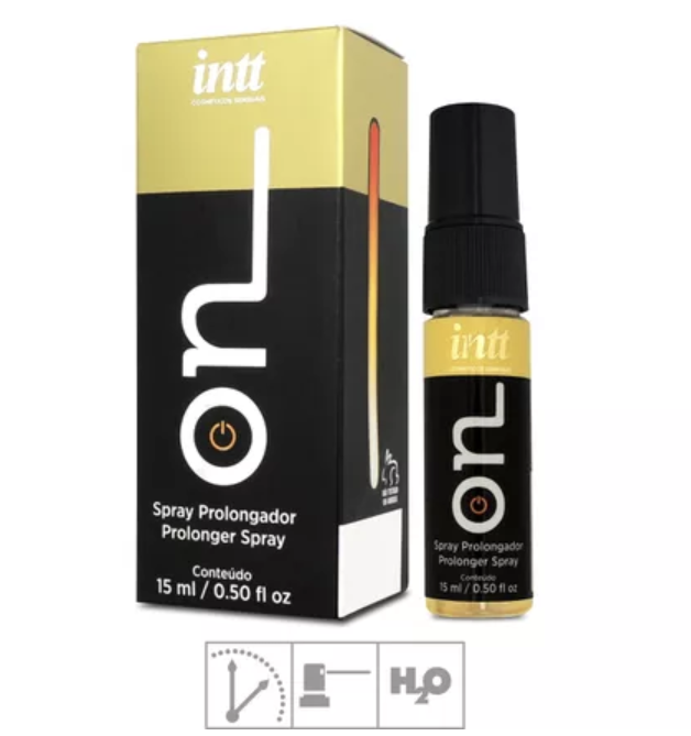 Intt ON Spray Prolongador de Ereção Masculino 15ml