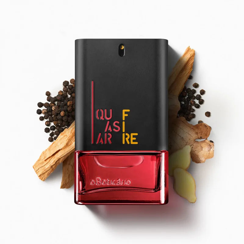 Quasar Fire Desodorante Colônia - 100ml VENC: 05/2026