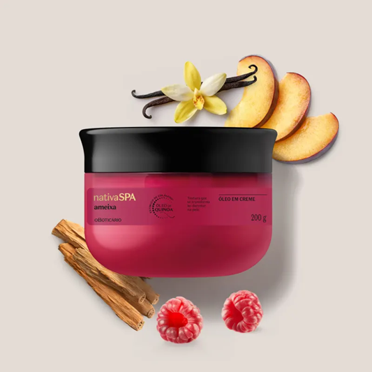 O Boticário Nativa SPA Ameixa Negra Óleo em Creme Corporal 200g