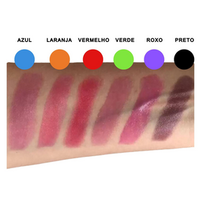 Batom Mágico 24 Horas Longa Duração - Colorido