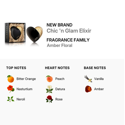 Ladies Chic 'n Glam Elixir EDP Spray 2.5 oz Fragrances