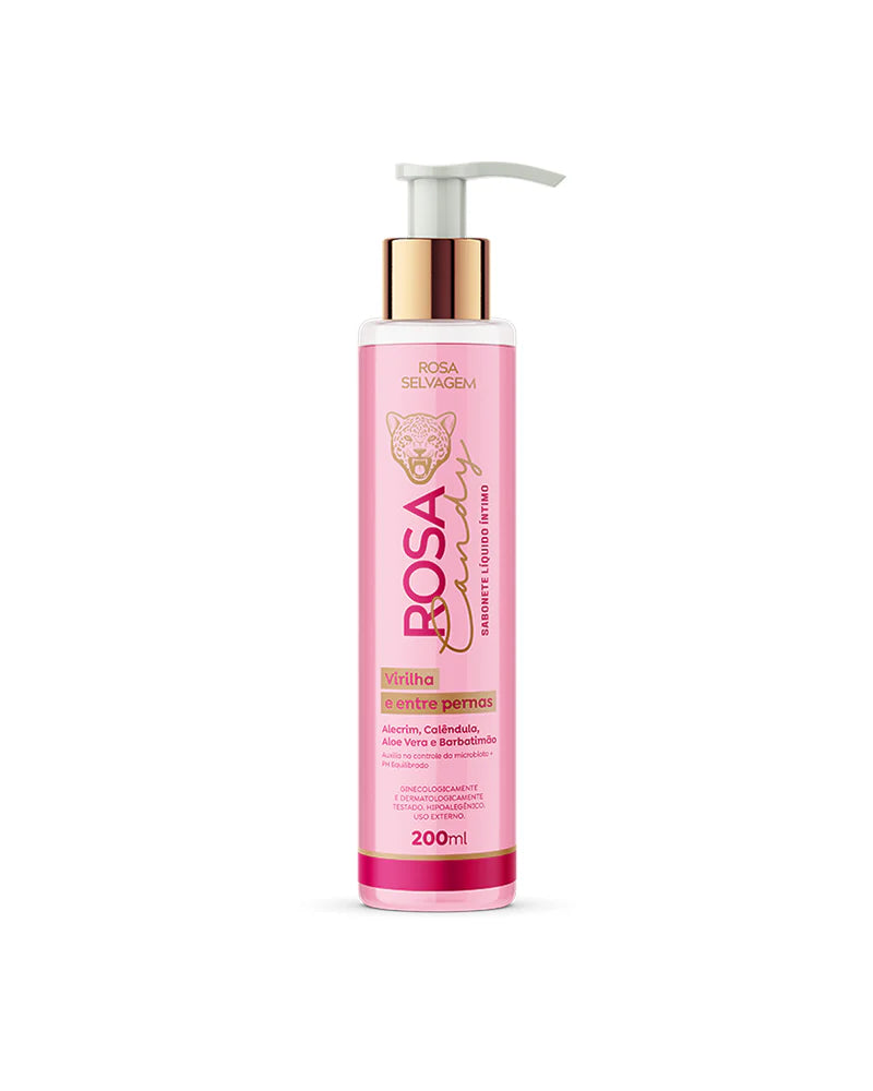 Rosa Selvagem - Sabonete Íntimo Rosa Candy 200ml