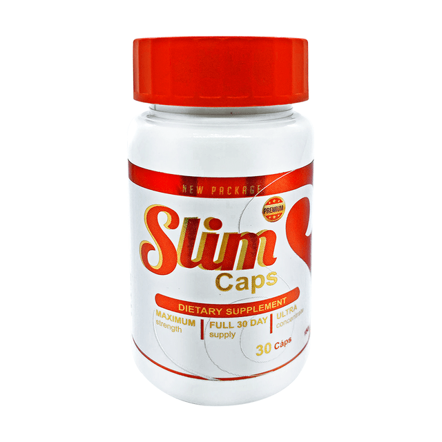 Slim Caps Emagrecedor 30 Cápsulas - Suplemento Natural Para Perda de Peso