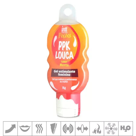 Intt Potions PPK Louca Excitante Feminino Beijável Menta 15g