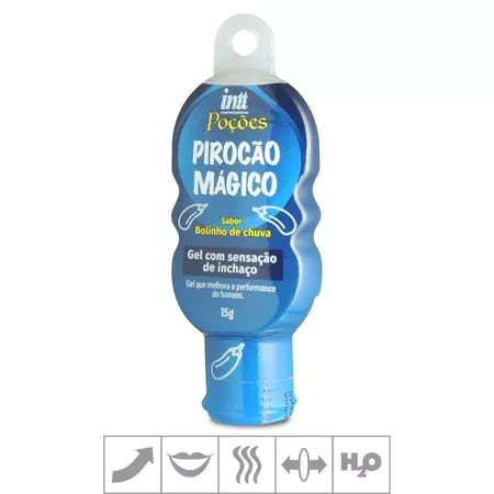 Intt Potions Pirocão Mágico Excitante Masculino Beijável Bolinho de Chuva 15g