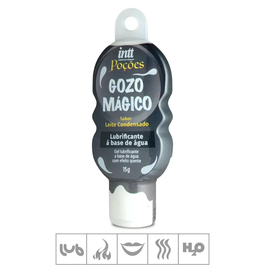 Intt Potions Gozo Mágico Lubrificante Beijável Leite Condensado 15g