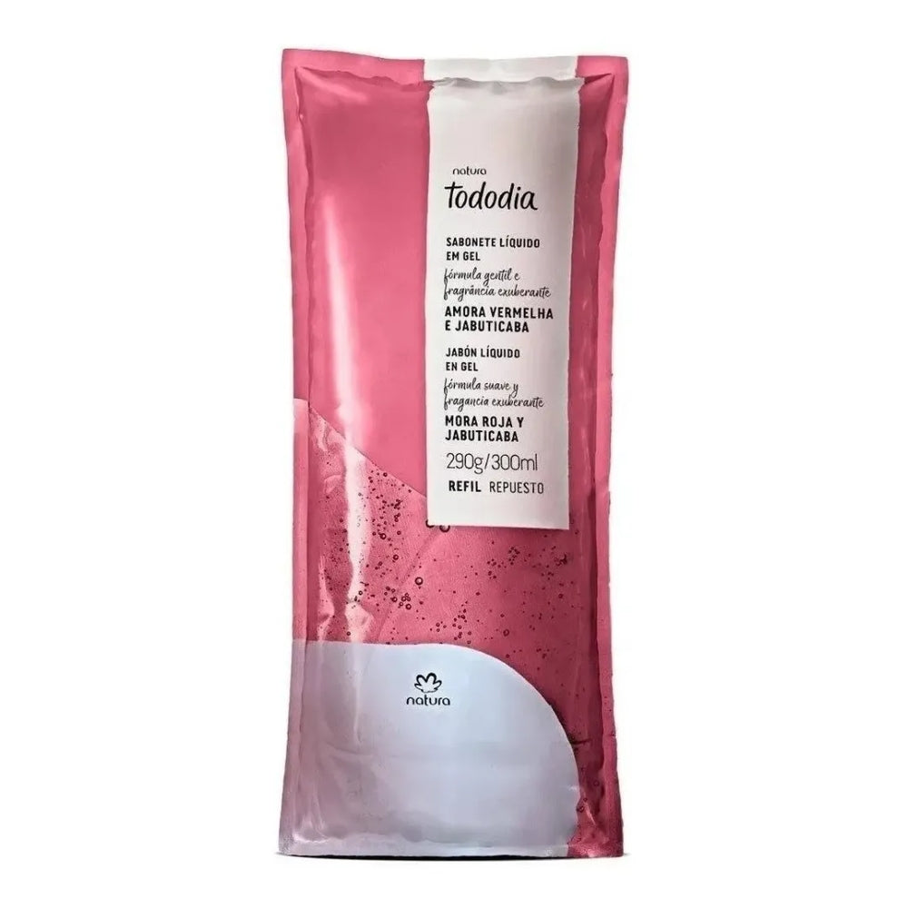 Recambio en gel de jabón líquido de morera roja y jabuticaba 