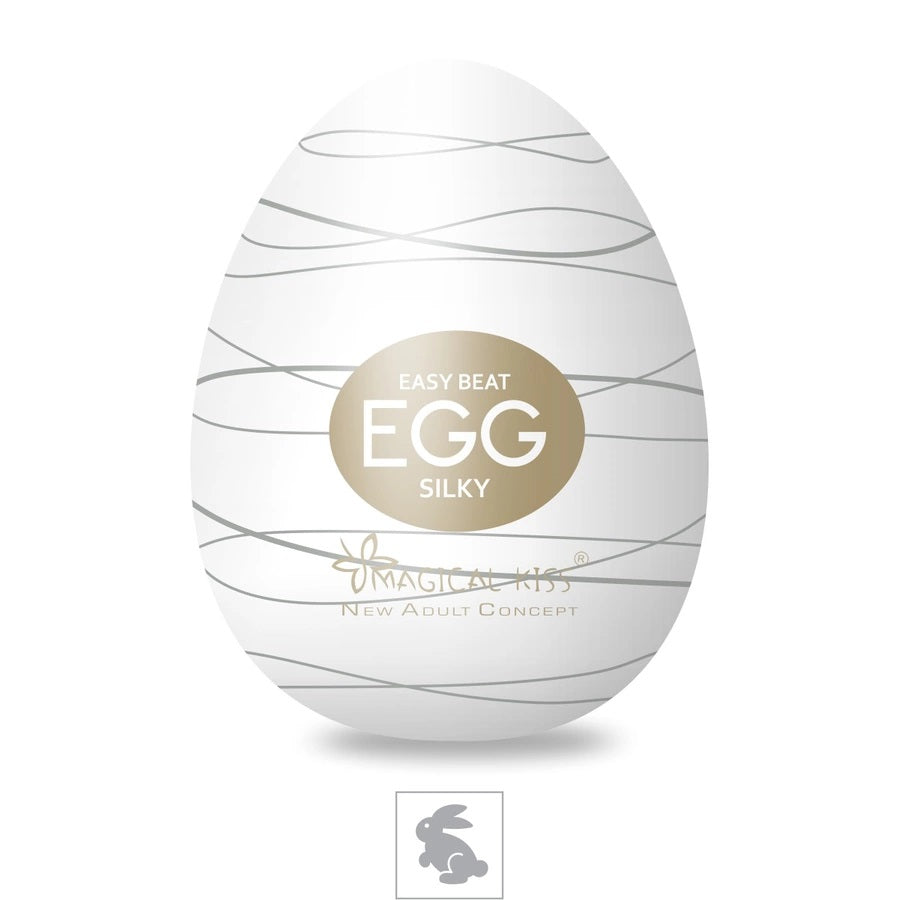 Magical Kiss Masturbador Egg Masculino Silky Relevos 360°