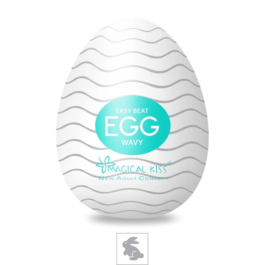 Magical Kiss Masturbador Egg Wavy Relevos 360°