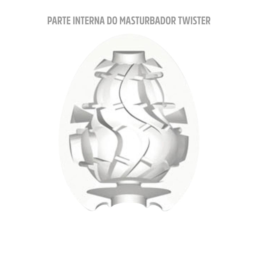 Magical Kiss Masturbador Egg Twister
