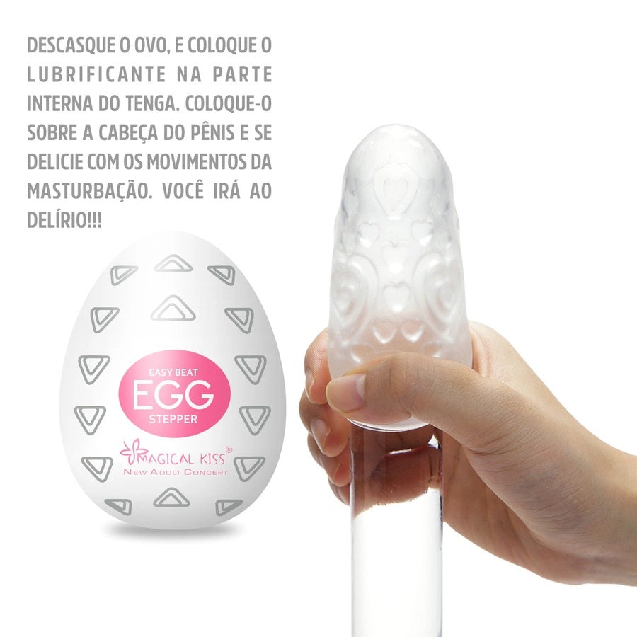 Magical Kiss Egg Stepper Masturbador Masculino