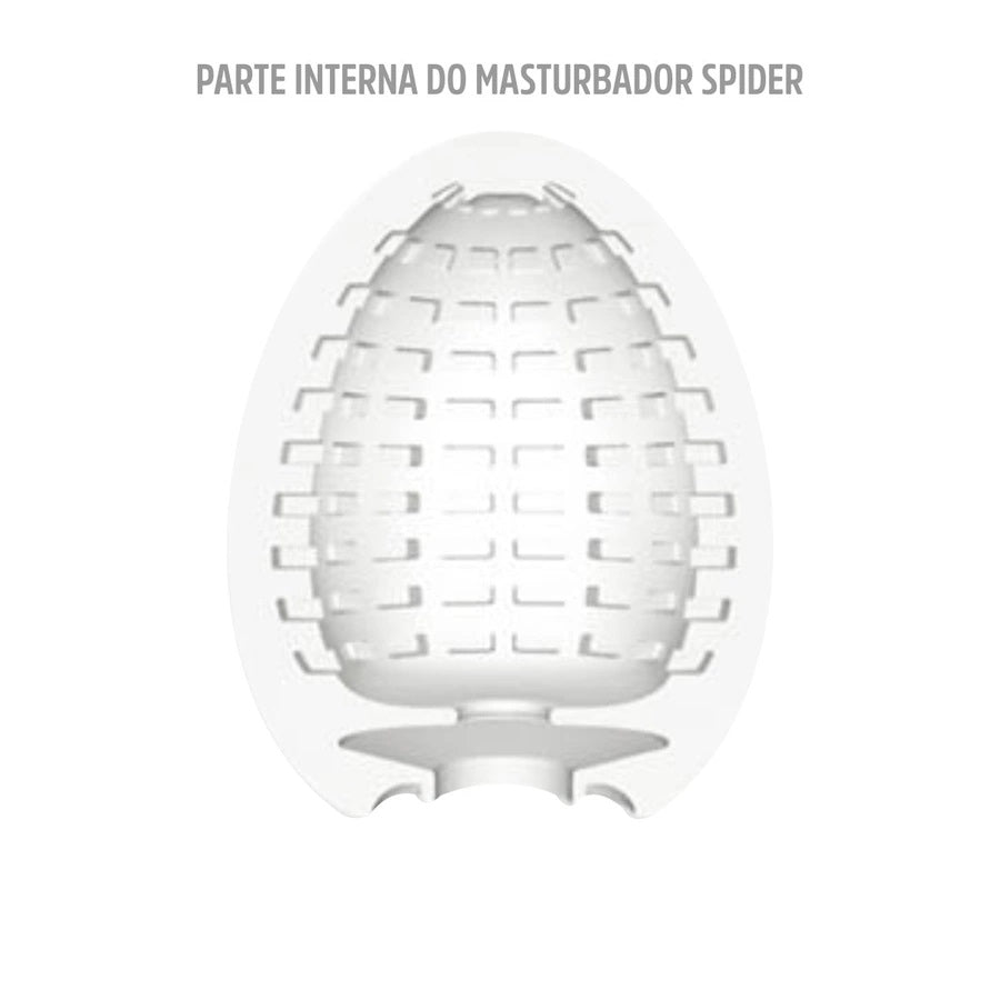 Magical Kiss Egg Spider Masturbador Masculino