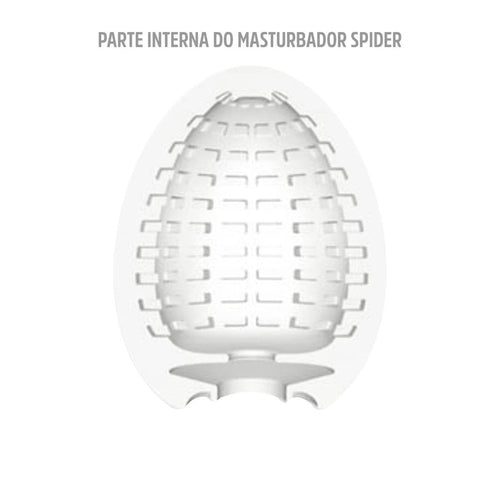 Magical Kiss Egg Spider Masturbador Masculino