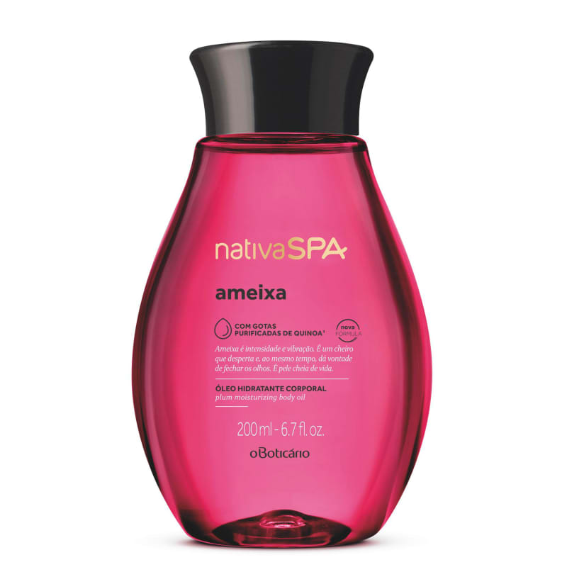 Nativa Spa Plum Body Oil 200ml - O Boticario