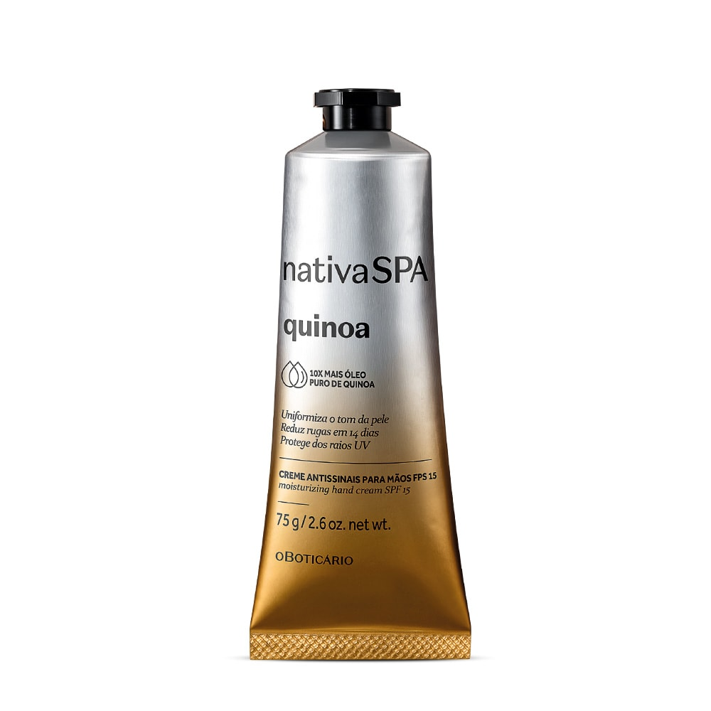 Nativa SPA Quinoa Moisturizing Hand Cream 75g - O Boticario