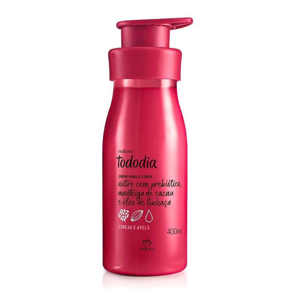 Natura Tododia Cereja e Avelã Creme Nutritivo Desodorante Corporal 400ml