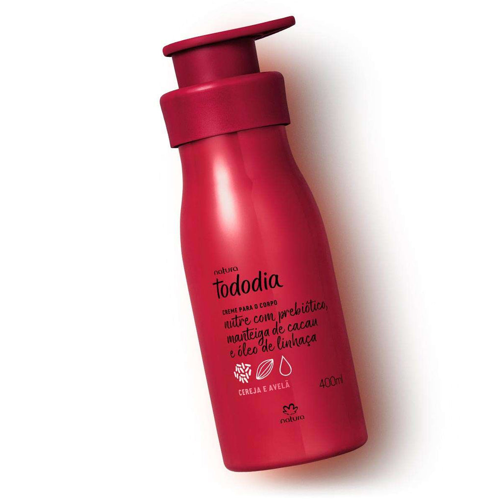 Natura Tododia Cereja e Avelã Creme Nutritivo Desodorante Corporal 400ml