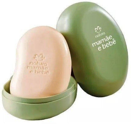 Natura Mamãe e Bebê Sabonete com Saboneteira 100g