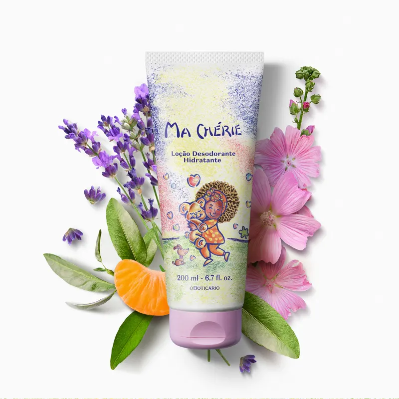 O Boticário Ma Chérie Loção Desodorante Hidratante 200ml