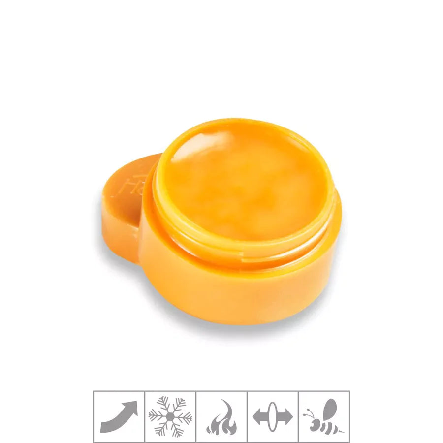 Hot Flowers Pomada Oriental Excitante Unissex Efeito Quente e Gelado 4g
